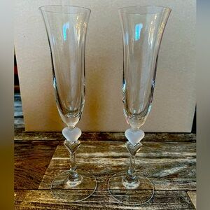 Gorham Crystal Toasting Flutes